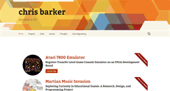 Desktop Screenshot of cbarker.net
