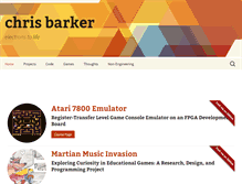 Tablet Screenshot of cbarker.net